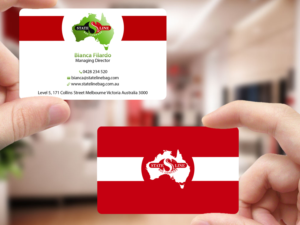 Business Card Design by Creations Box 2015 for Stateline Bag | Design: #9576433