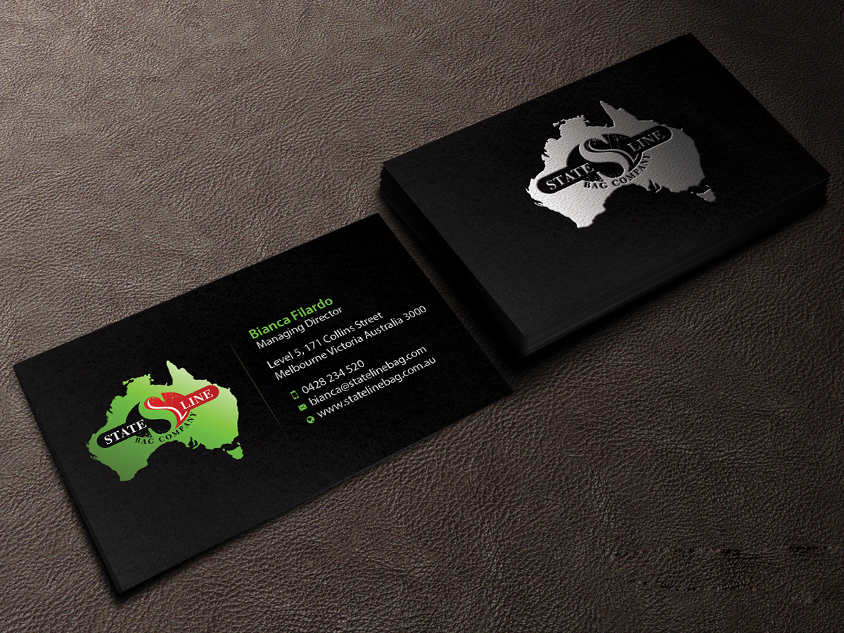 Business Card Design by Creations Box 2015 for Stateline Bag | Design #9585105