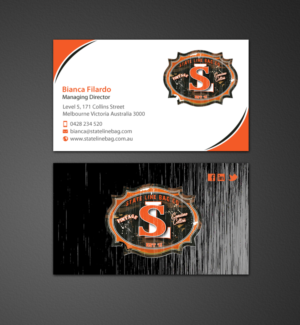 Business Card Design by chandrayaan.creative for Stateline Bag | Design #9572191