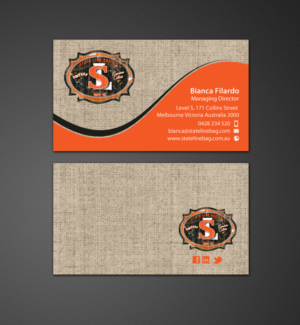 Business Card Design by chandrayaan.creative for Stateline Bag | Design: #9584636