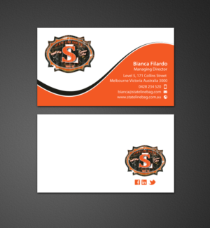 Business Card Design by chandrayaan.creative for Stateline Bag | Design: #9584638
