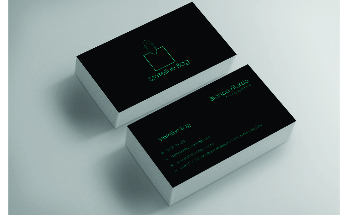 Business Card Design by matoshreedesign for Stateline Bag | Design #9570757