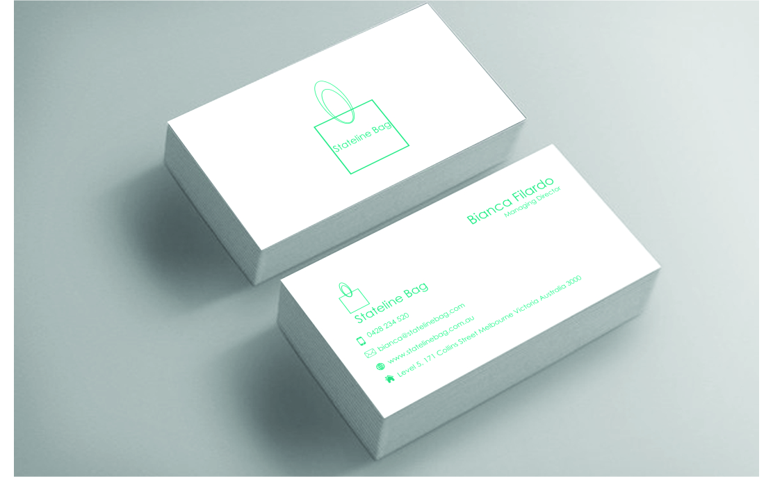 Business Card Design by matoshreedesign for Stateline Bag | Design #9570779