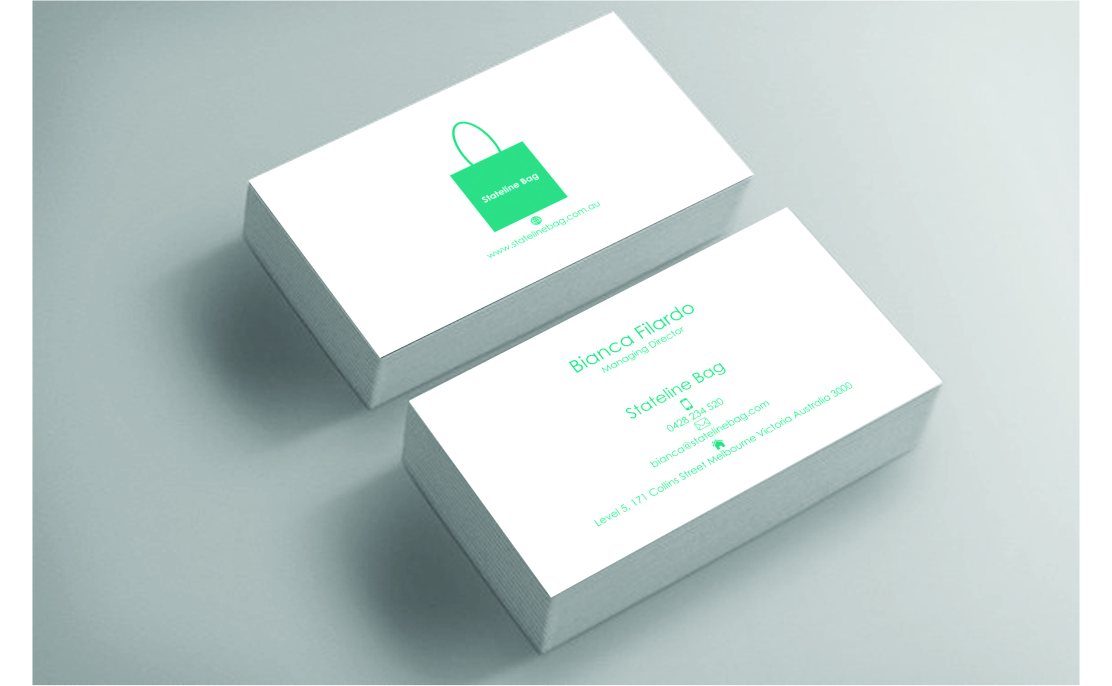 Business Card Design by matoshreedesign for Stateline Bag | Design #9570890