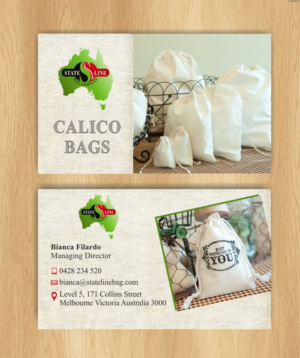 Business Card Design by IneseRo for Stateline Bag | Design #9564761