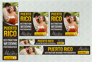 Banner Ad Design by MeMe Botrous for Alfredo Gotay Photography | Design: #2093028
