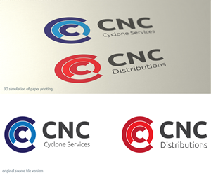 Logo Design by Anthony for CNC Distributions | Design: #2095842