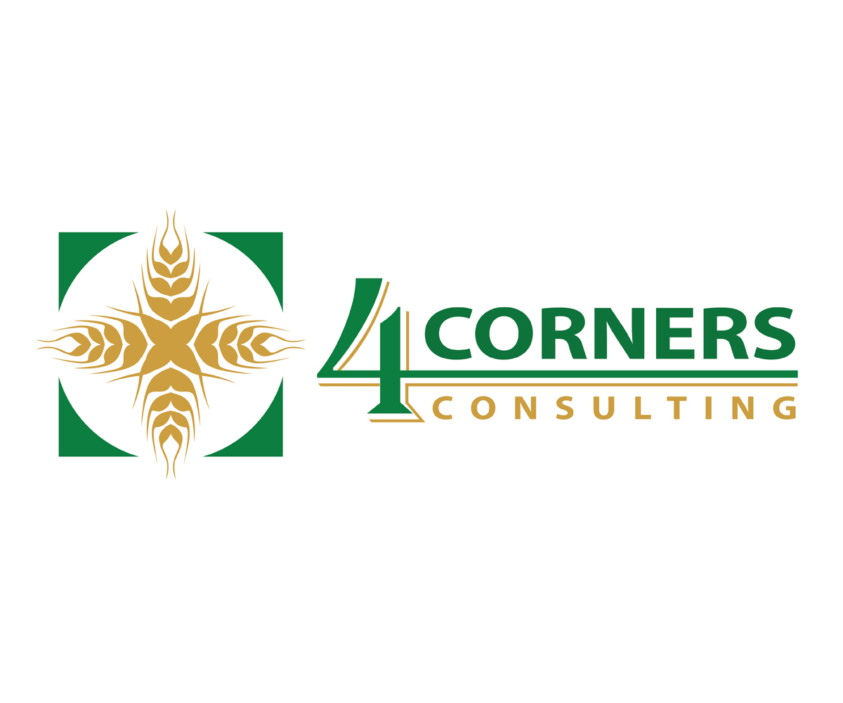 Logo Design by rustlemore for 4 Corners Consulting | Design #2089125