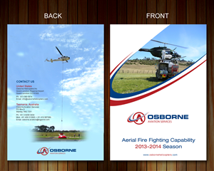 Brochure Design by Sbss for Osborne Aviation Services  | Design: #2101585
