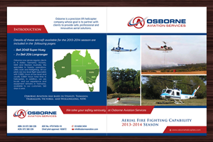 Company Profile: Aerial Firefighting | Design de Brochure par Sbss