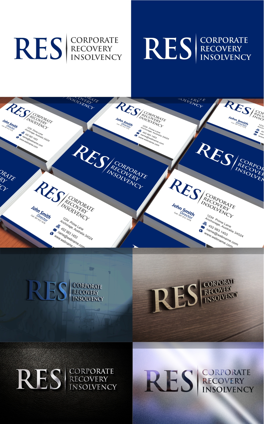 Logo Design by Sarah Graphic for RES Corporate | Design: #9615424