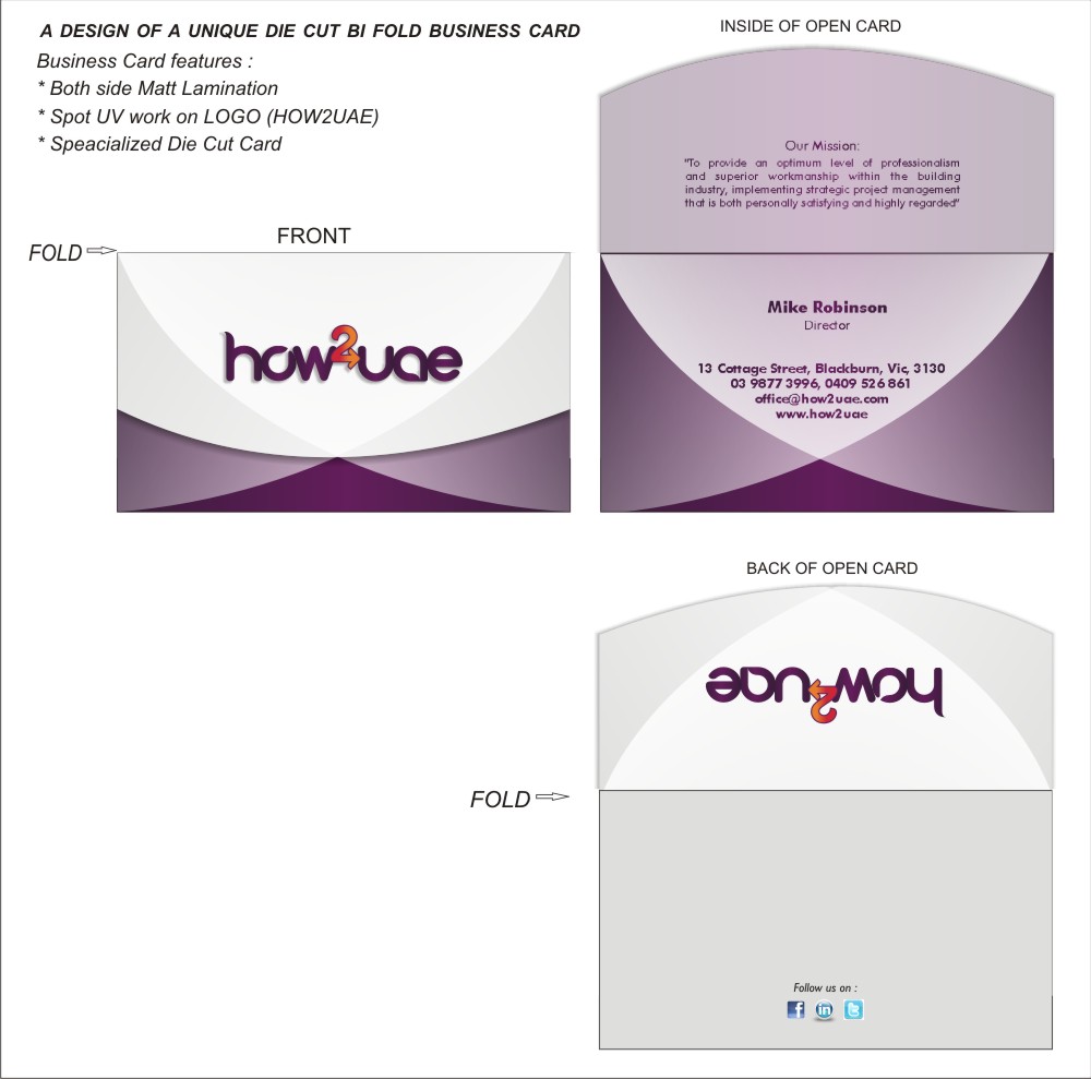 Design de Carte de Visite par marktek14 pour ce projet | Design #2103817