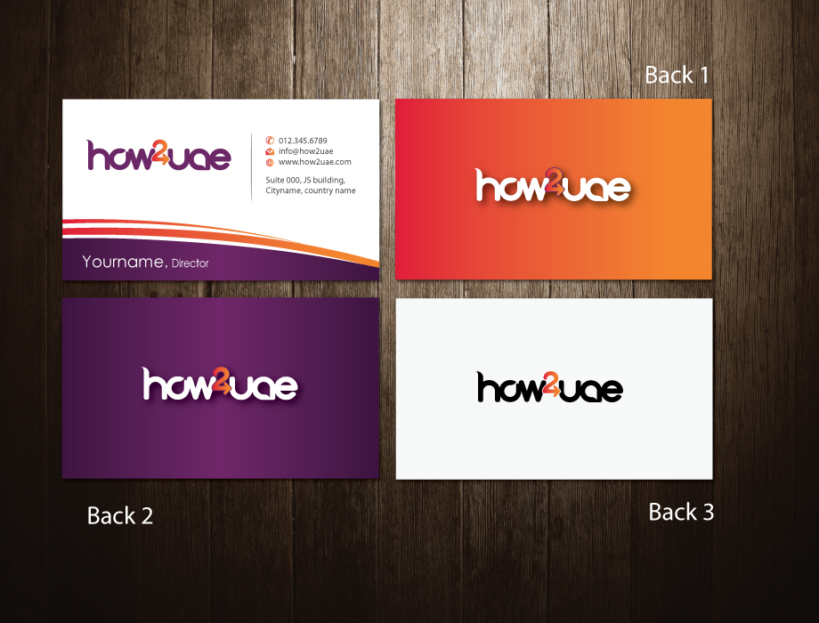 Business Card Design by meet007 for this project | Design #2087413