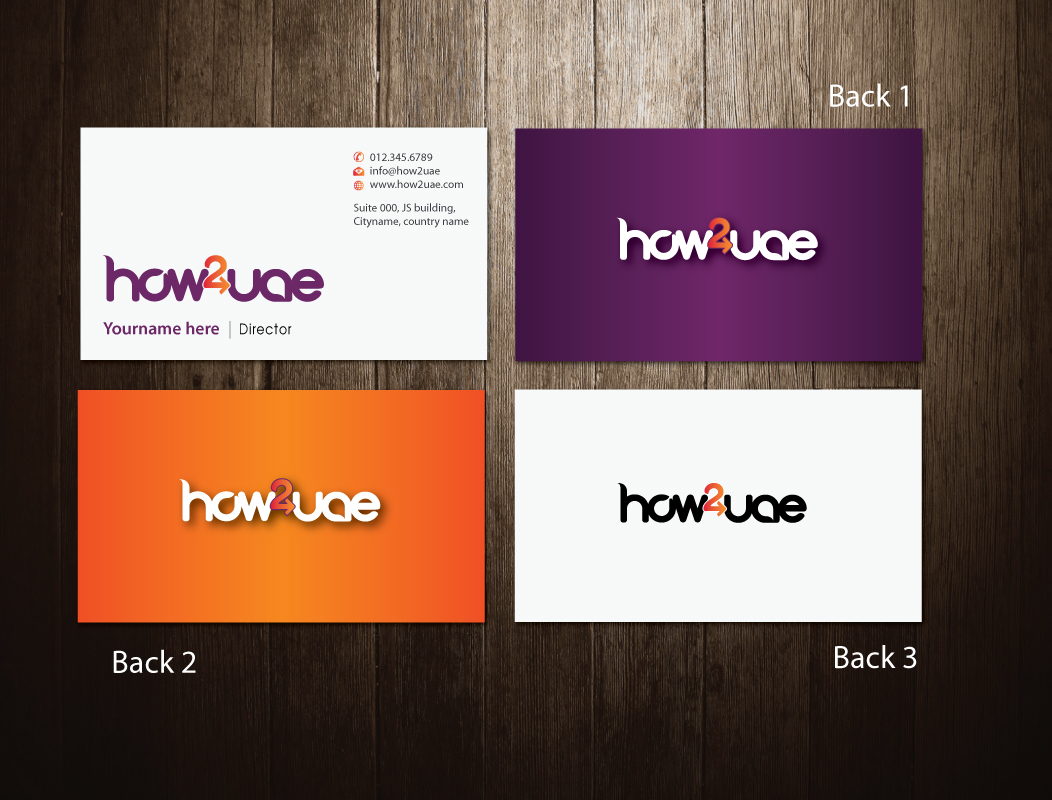 Business Card Design by meet007 for this project | Design #2087527