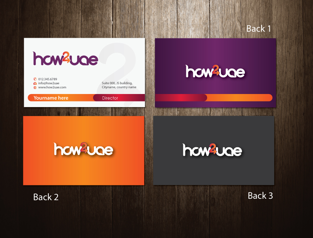 Business Card Design by meet007 for this project | Design #2087557