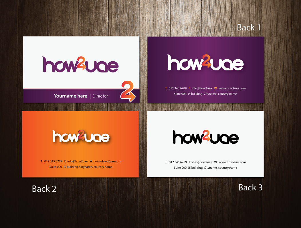 Business Card Design by meet007 for this project | Design #2087585
