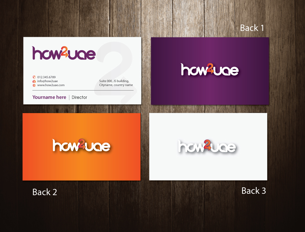 Business Card Design by meet007 for this project | Design #2087604