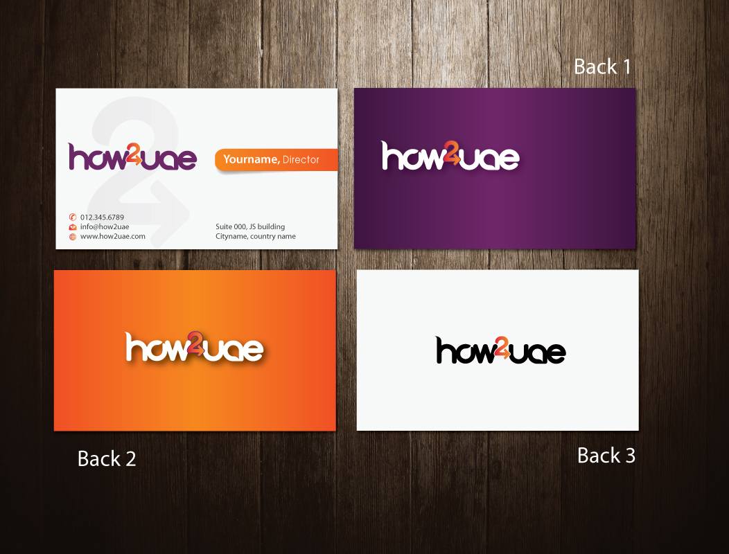 Business Card Design by meet007 for this project | Design #2087751