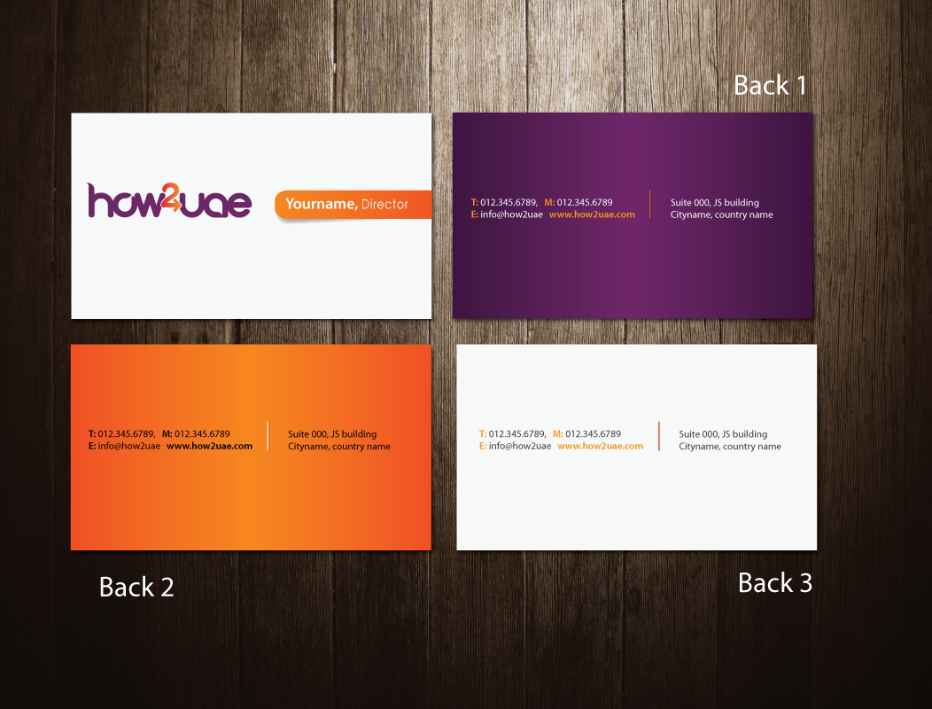 Business Card Design by meet007 for this project | Design #2087779