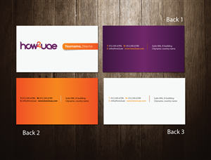 Business Card Design by meet007 for this project | Design: #2087779