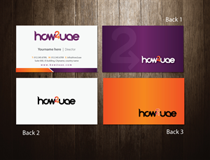 Business Card Design by meet007 for this project | Design: #2088036