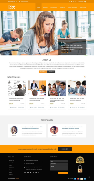 Wordpress Design by pb for this project | Design: #9655612