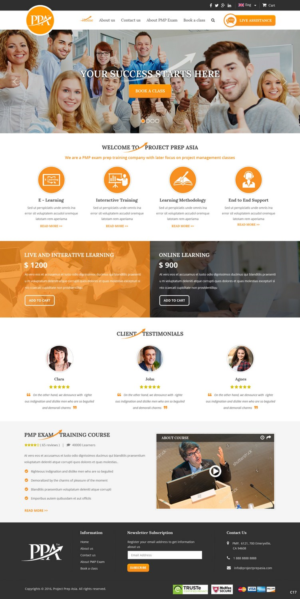 Wordpress Design by pb for this project | Design: #9655628