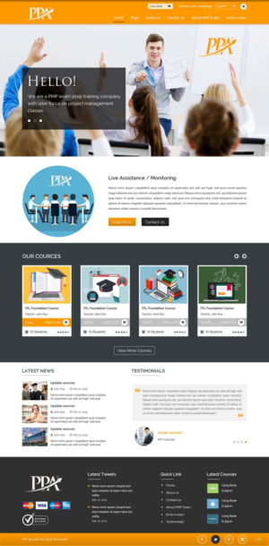 Wordpress Design by pb for this project | Design: #9670321