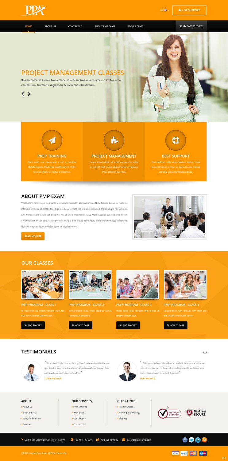Wordpress Design by pb for this project | Design #9670323