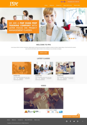 Wordpress Design by pb for this project | Design: #9672167