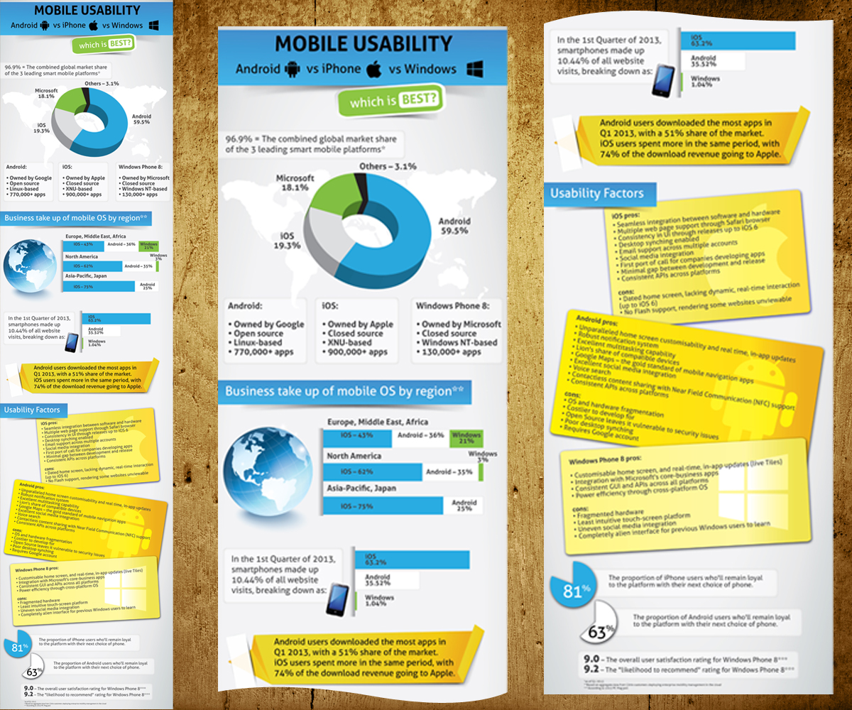 Infographic Design by Rohan Alexander for Usability247 | Design #2129124