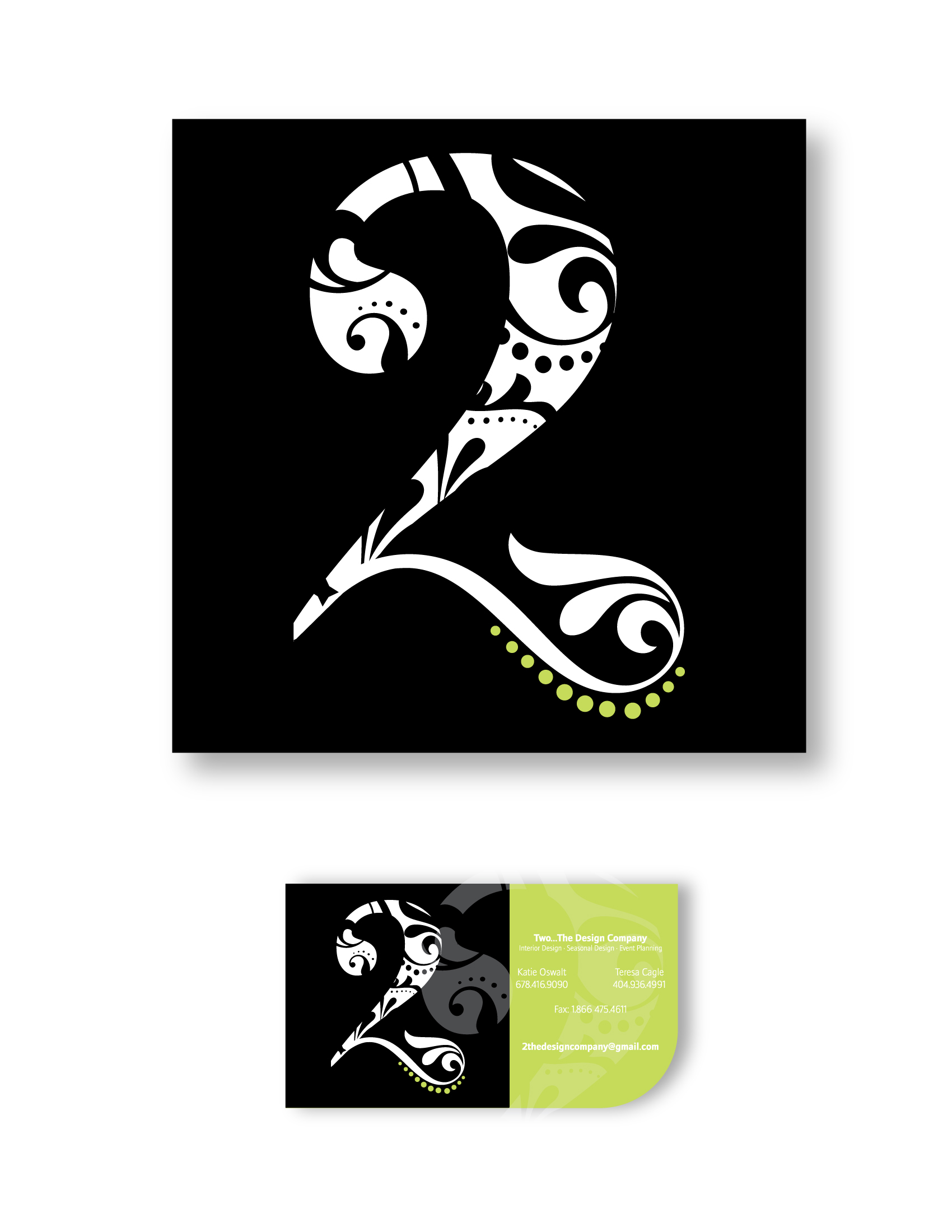 Logo Design by Deleted for TWO...the design company | Design: #17450