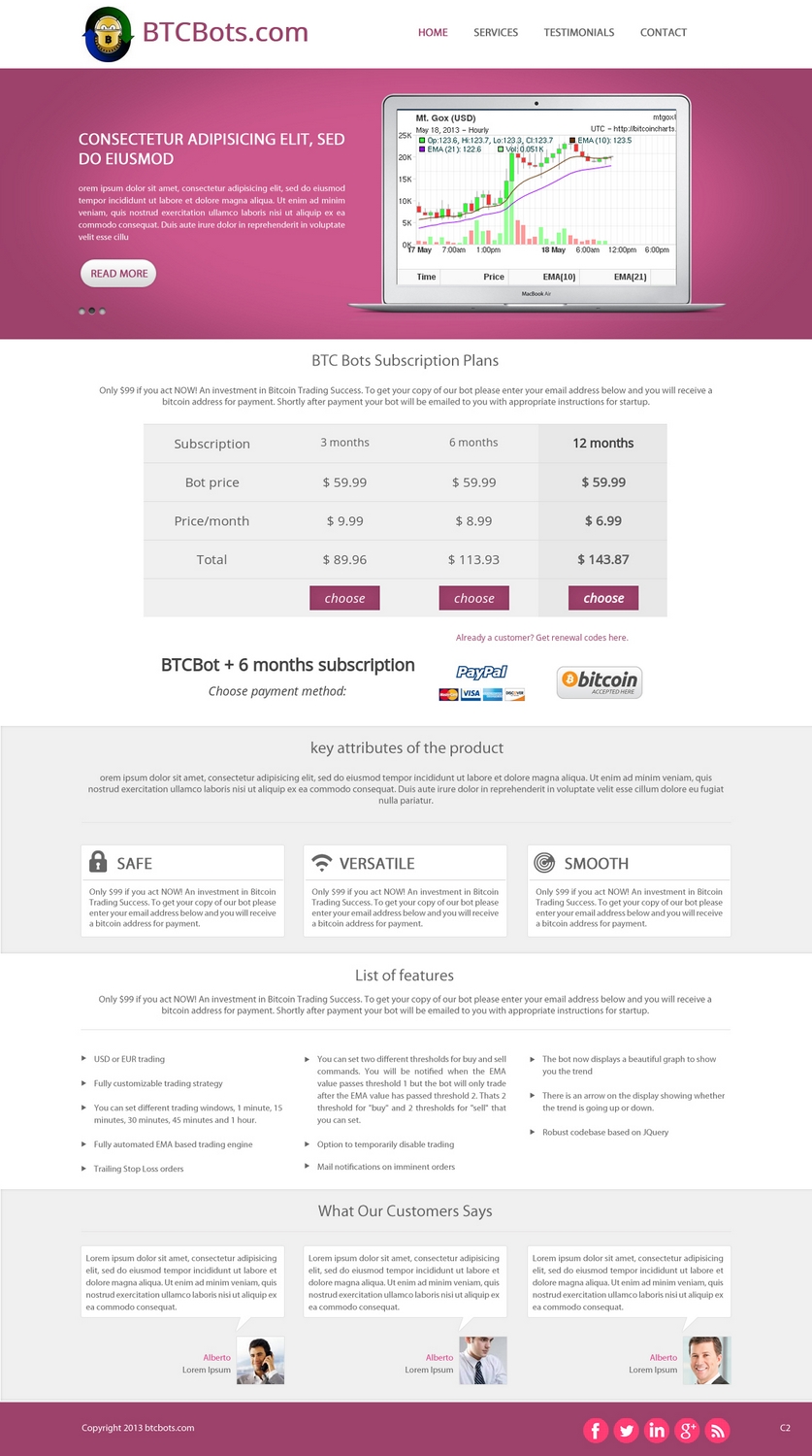 Web Design by pb for this project | Design #2094611