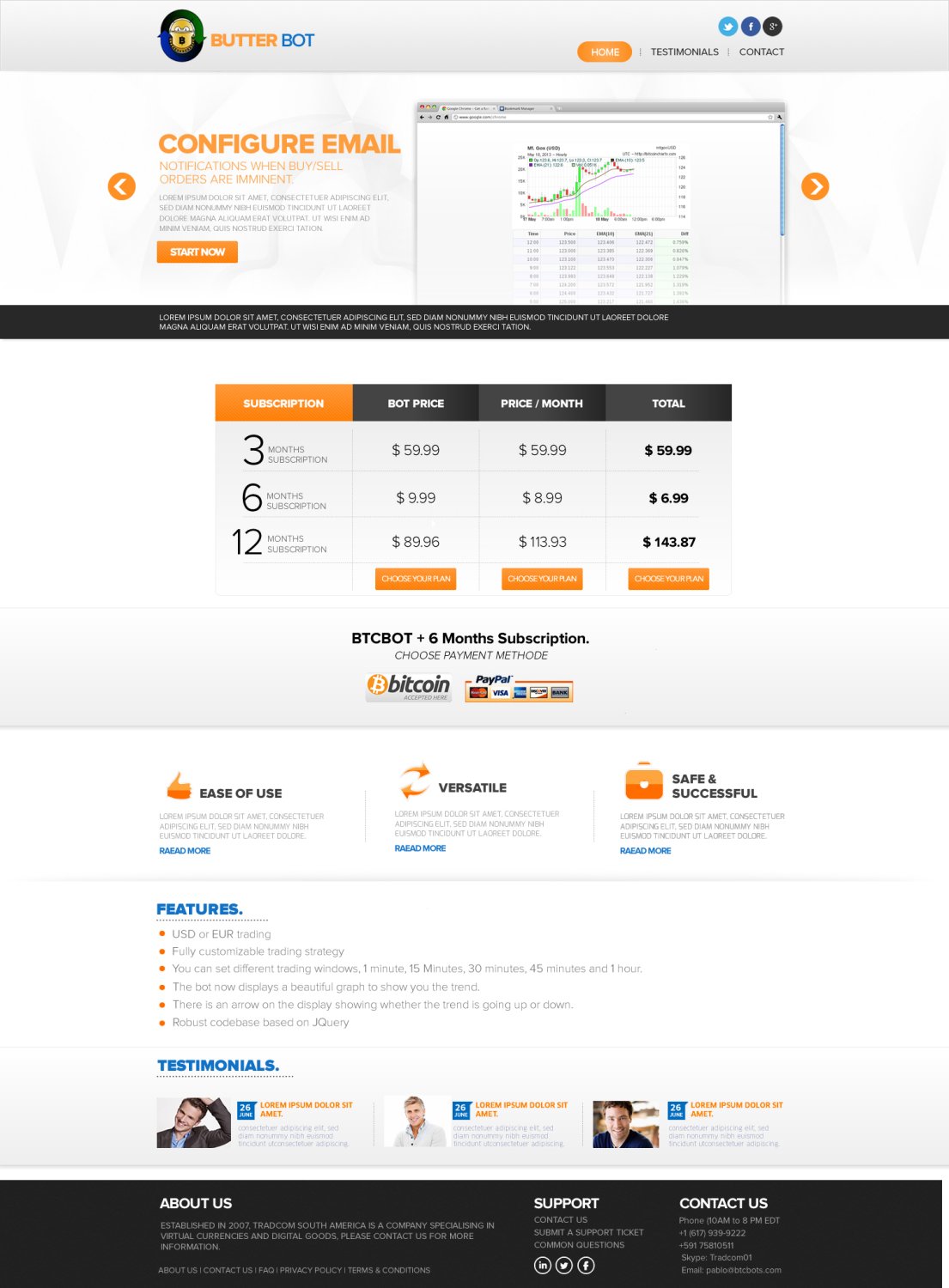 Web Design par TechWise pour ce projet | Design #2093984