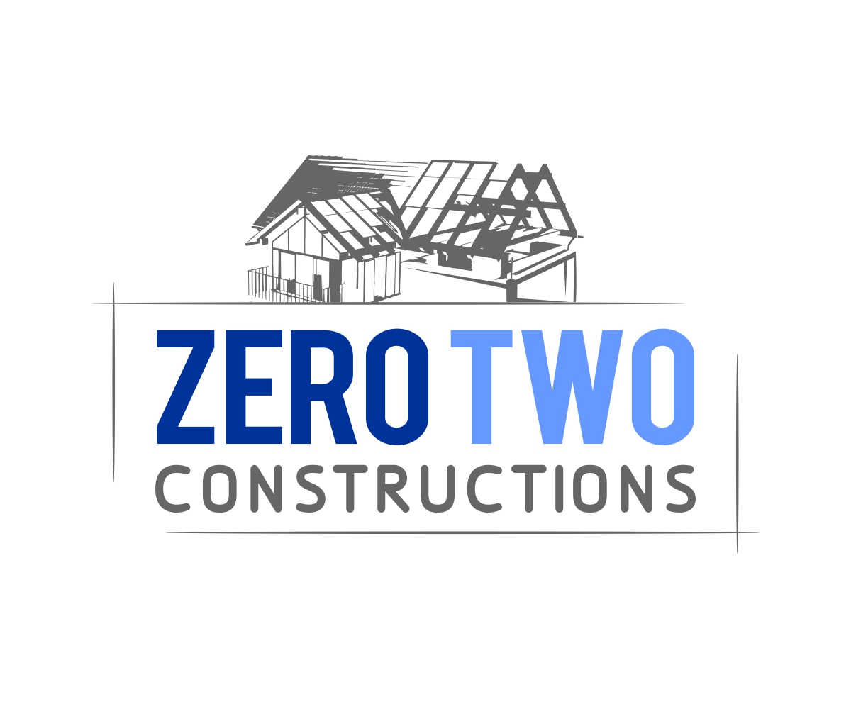 Logo Design by cosmin_xc for Zero two constructions | Design #9603232