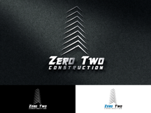 Logo Design by Hsi Graphics for Zero two constructions | Design: #9572176