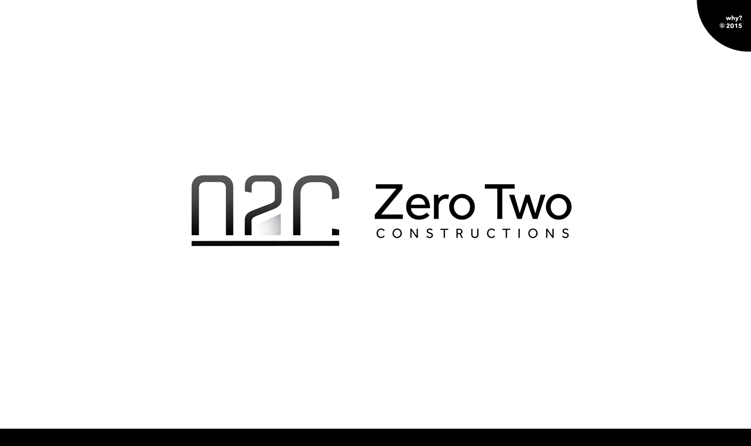 Logo Design by unscrambled for Zero two constructions | Design #9569949