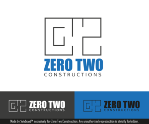 Design de Logo par Solo Brand pour Zero two constructions | Design : #9593949