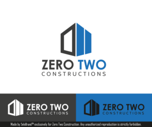 Design de Logo par Solo Brand pour Zero two constructions | Design : #9594781