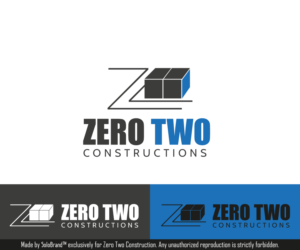 Design de Logo par Solo Brand pour Zero two constructions | Design : #9594903