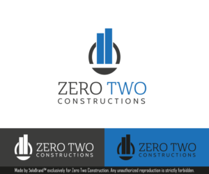 Logo Design by Solo Brand for Zero two constructions | Design: #9595011