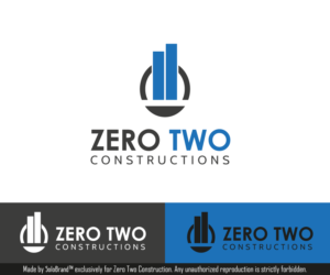 Logo Design by Solo Brand for Zero two constructions | Design: #9595012