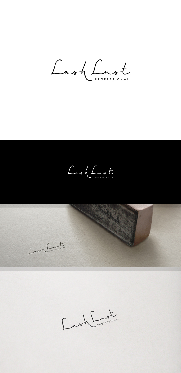 Logo Design by lorixart for Lash Lust | Design #9755307