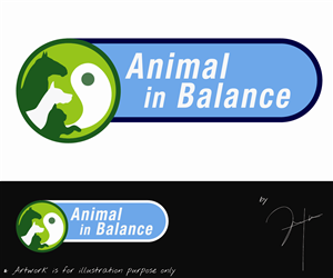 Logo Design by Ivan Low for Animal in Balance | Design #2102068