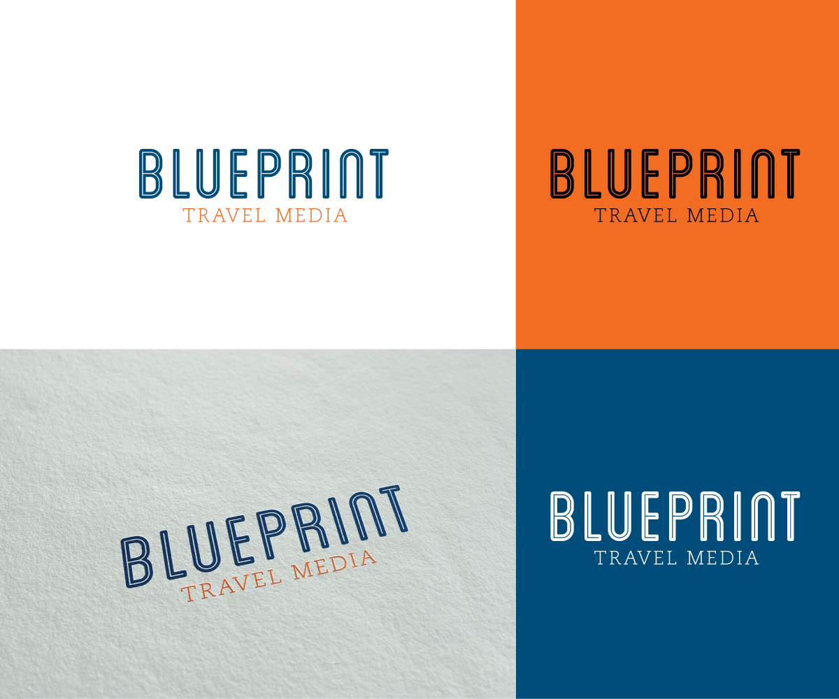 Logo Design by Ellie Afonso for Blueprint Travel Media | Design #9807910
