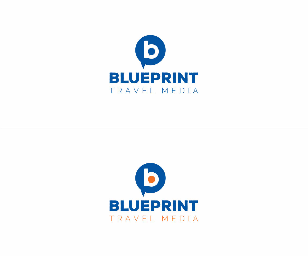 Logo Design by DesDesign for Blueprint Travel Media | Design #9769884