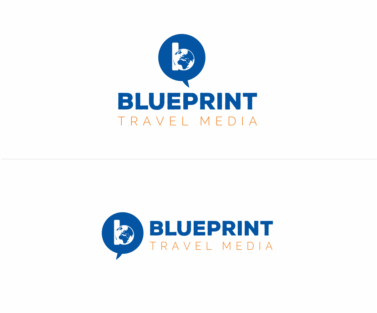 Logo Design by DesDesign for Blueprint Travel Media | Design #9769953