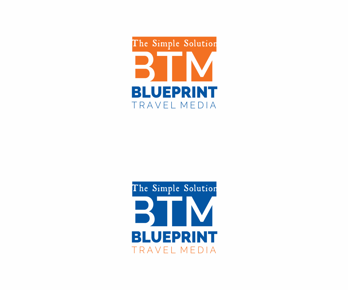 Logo Design by DesDesign for Blueprint Travel Media | Design #9804347