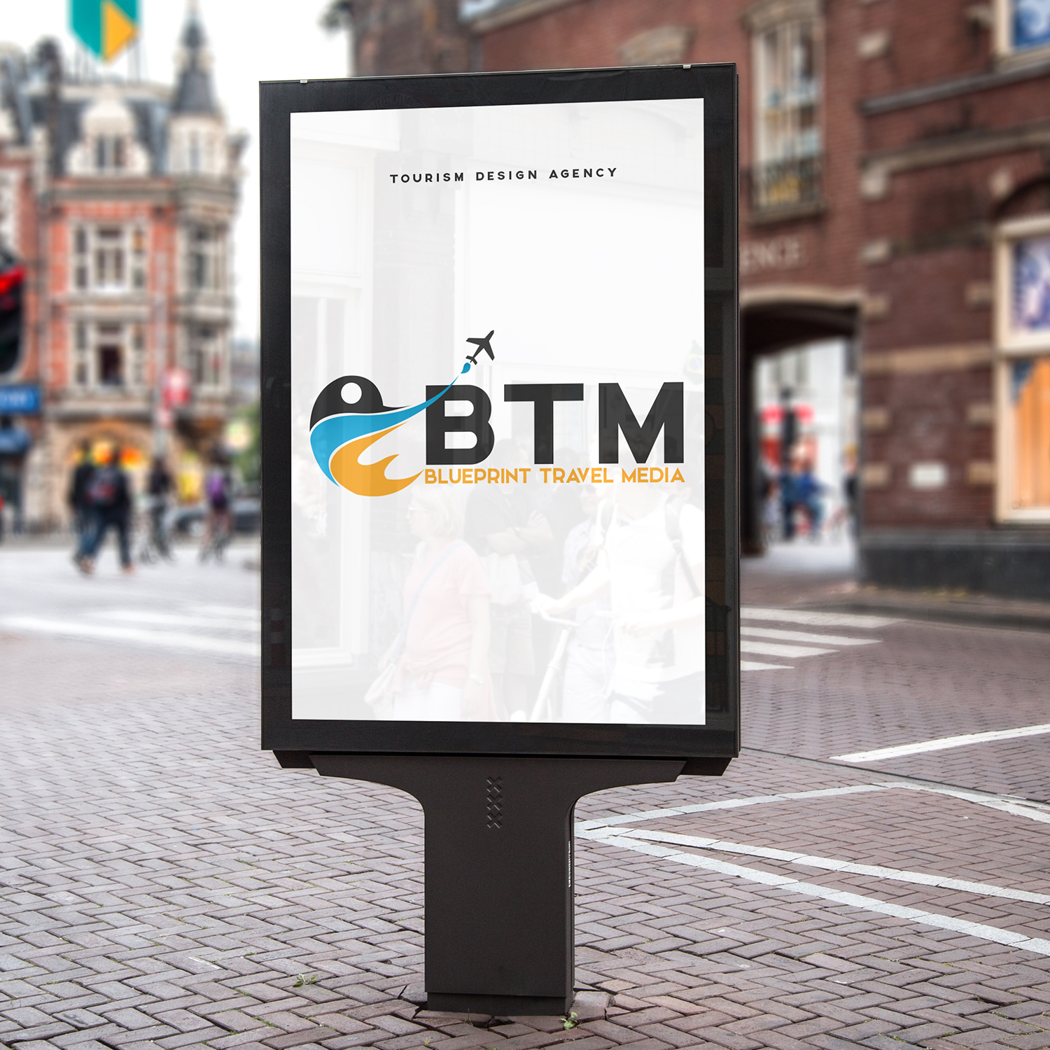 Logo Design by ADM Florin for Blueprint Travel Media | Design #9791656