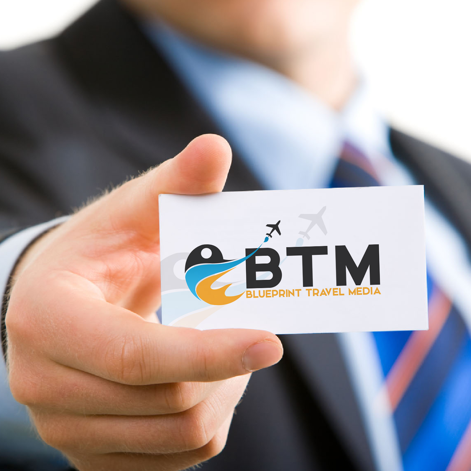 Logo Design by ADM Florin for Blueprint Travel Media | Design #9791657